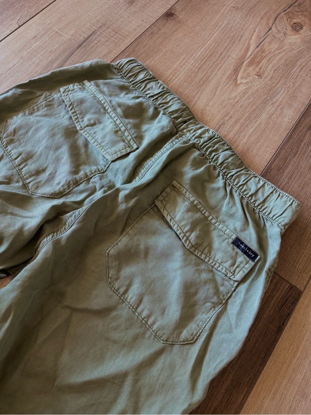 Sanctuary Safe Green Elastic Waist Joggers